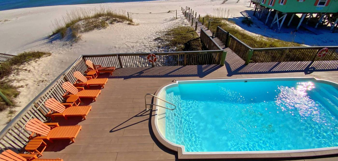 Book a Gulf Shores Vacation Rental with a Private Pool | Coastal View ... - Beachfront Private Pool Access Rooftop